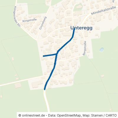 Ortsstraße Unteregg 