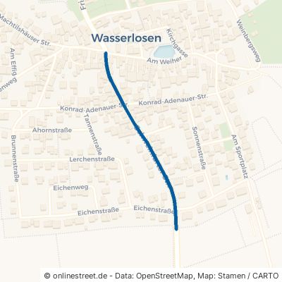 Schweinfurter Straße Wasserlosen 