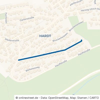 Frundsbergstraße Nürtingen Hardt 