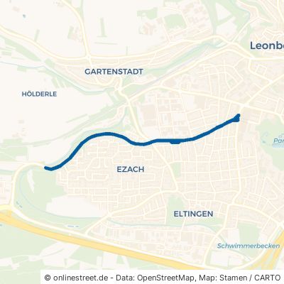 Brennerstraße Leonberg Eltingen 