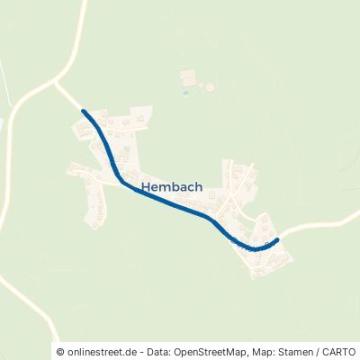 Dorfstraße Brombachtal Hembach 