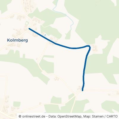 Buchendorfer Straße Wald Kolmberg 