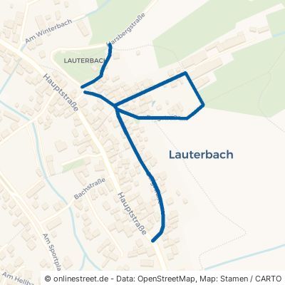 Bergstraße Lauterbach 