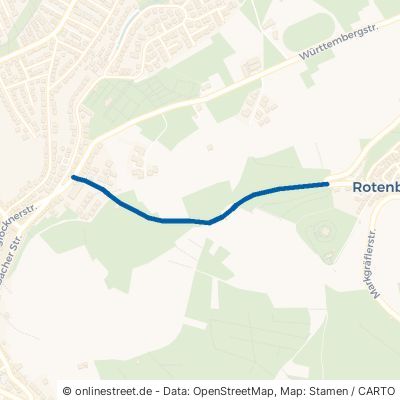 Rotenberger Steige Stuttgart Untertürkheim 