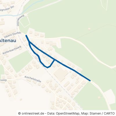 Wurmansauer Straße Saulgrub Altenau 