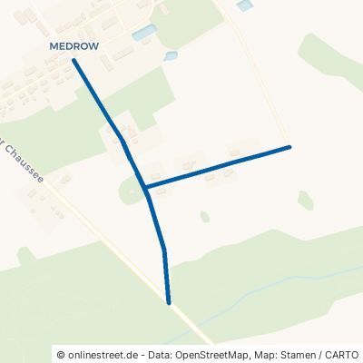 Schulweg Nossendorf Medrow 