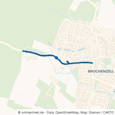 Ettenkircher Straße Meckenbeuren Brochenzell 