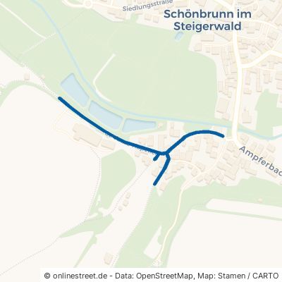 St.-Anna-Kapellen-Straße Schönbrunn im Steigerwald Schönbrunn 
