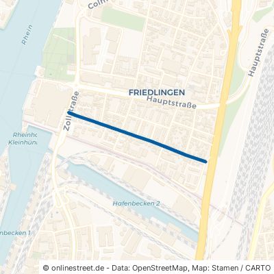Obere Schanzstraße Weil am Rhein Friedlingen 