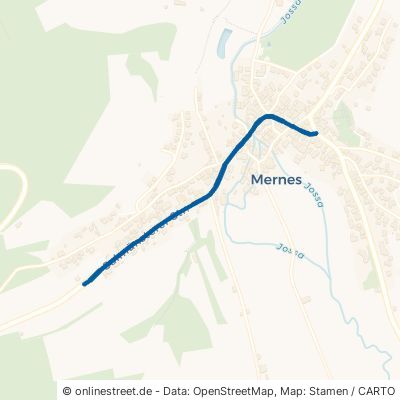 Salmünsterer Straße Bad Soden-Salmünster Mernes 