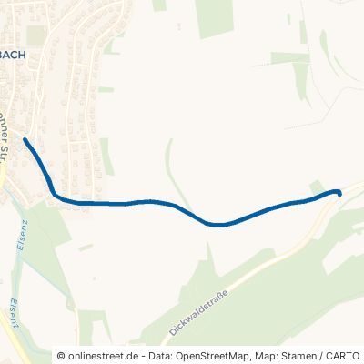 Ehrstädter Straße Sinsheim Rohrbach 