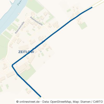 Feldstraße Loitz Zeitlow 
