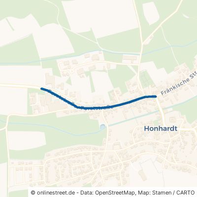 Forststraße Frankenhardt Honhardt 