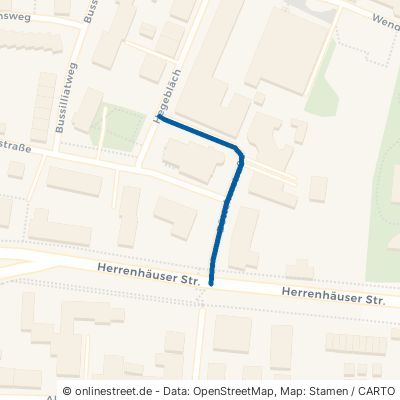 Böttcherstraße Hannover Herrenhausen Herrenhausen-Stöcken