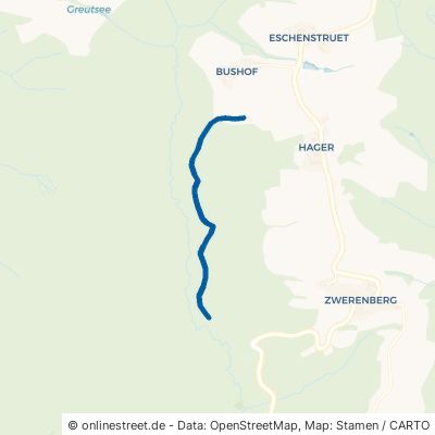 Vorhaldeweg Sulzbach an der Murr Zwerenberg 