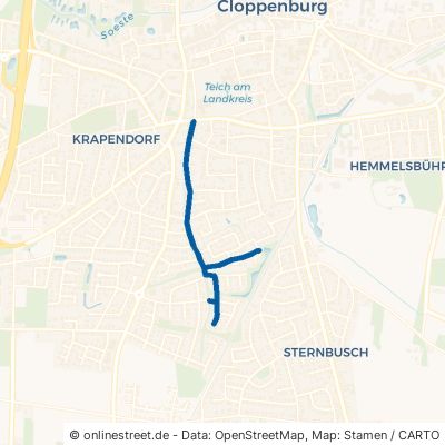 Kleine Straße Cloppenburg 