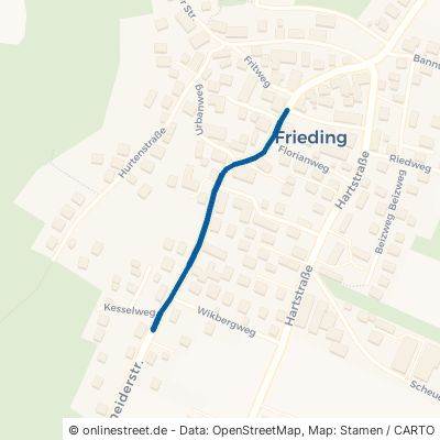 Herrschinger Straße Andechs Frieding 