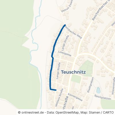 Hintere Straße Teuschnitz 