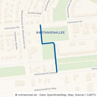 Uckermärkische Straße Schwedt (Oder) Kastanienallee 