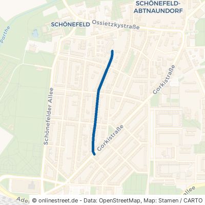 Taubestraße Leipzig Schönefeld-Abtnaundorf 