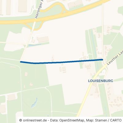 Napoleonweg Straelen Louisenburg 
