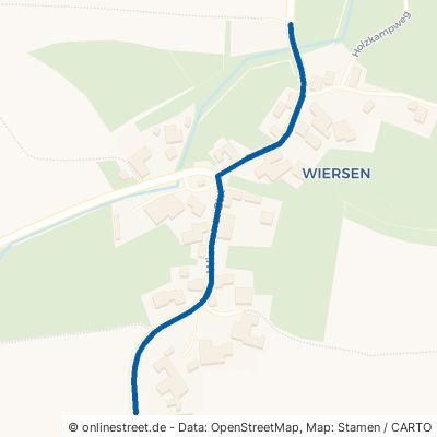 Wiersener Straße Auetal Wiersen 