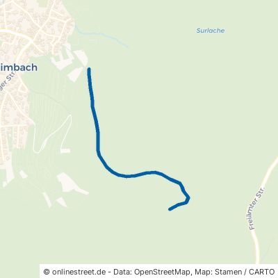 Brückleweg Teningen Heimbach 