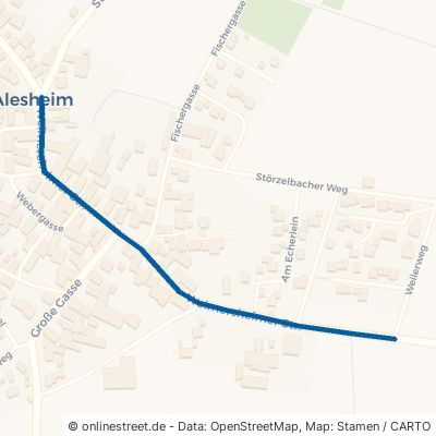 Weimersheimer Straße Alesheim 