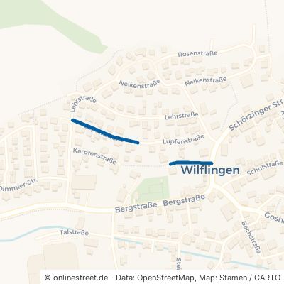 Lupfenstraße Wellendingen Wilflingen 
