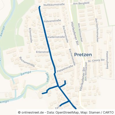 Tannenstraße Erding Pretzen 