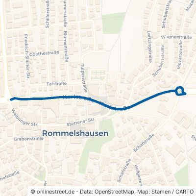 Karlstraße Kernen im Remstal Rommelshausen 