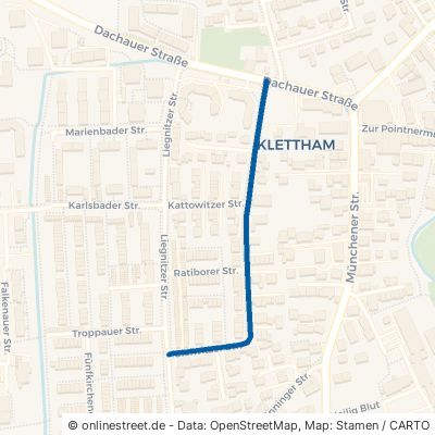 Gleiwitzer Straße Erding Klettham 