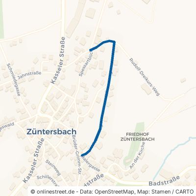 Wiesenweg Sinntal Züntersbach 