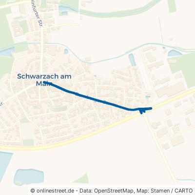 Bamberger Straße Schwarzach am Main Stadtschwarzach Stadtschwarzach