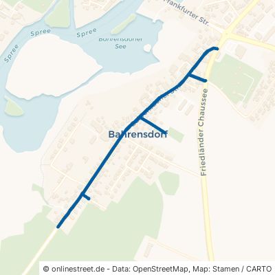 Bahrensdorfer Straße Beeskow 