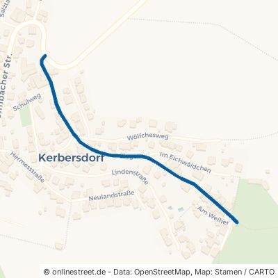 Ziegelhüttenstraße Bad Soden-Salmünster Kerbersdorf 