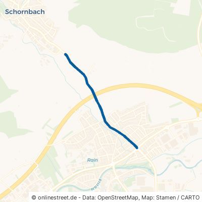 Winnender Straße Schorndorf 