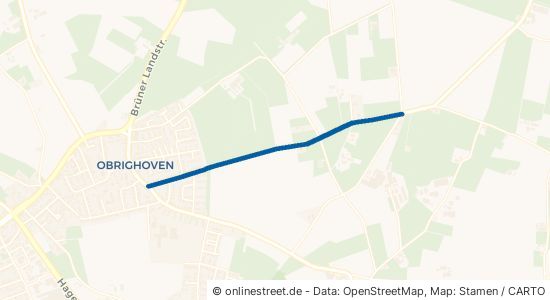 Obrighovener Straße Wesel Obrighoven 