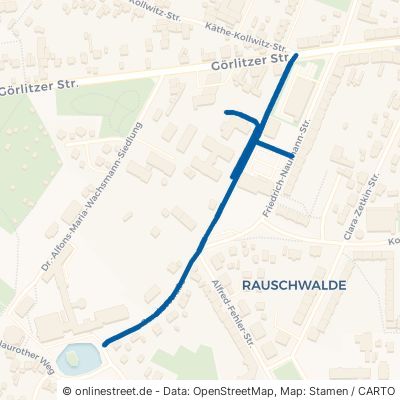 Carolusstraße Görlitz Rauschwalde 