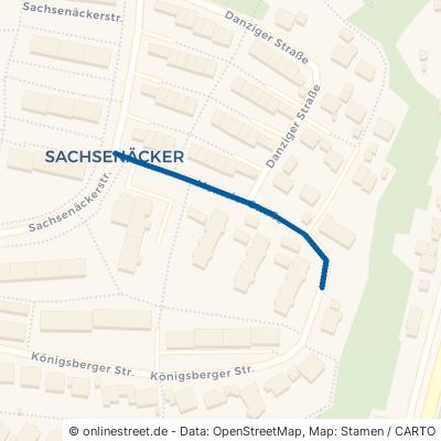 Memeler Straße Heilbronn Neckargartach 