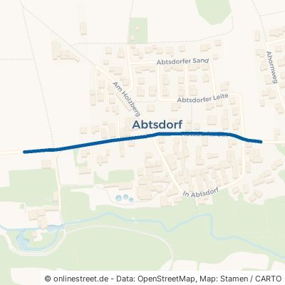 Abtsdorfer Straße Frensdorf Abtsdorf 