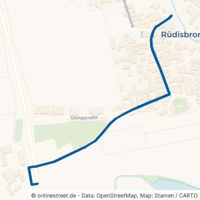 Spielbergstraße Bad Windsheim Rüdisbronn 