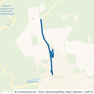 Mägdesprunger Straße Harzgerode 