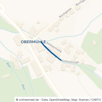 Grabenweg Oberrot Obermühle 