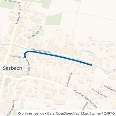 Bachstraße Sasbach Ortsgebiet 