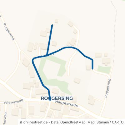 Kirchweg Grattersdorf Roggersing 