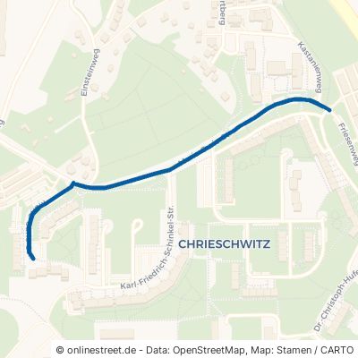 Marie-Curie-Straße Plauen Chrieschwitz 