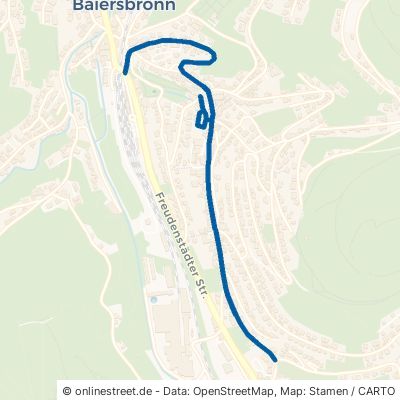 Oberdorfstraße Baiersbronn 