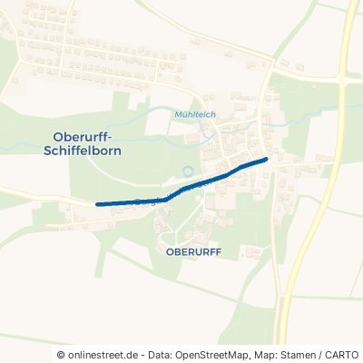 Bergfreiheiter Straße Bad Zwesten Oberurff-Schiffelborn 