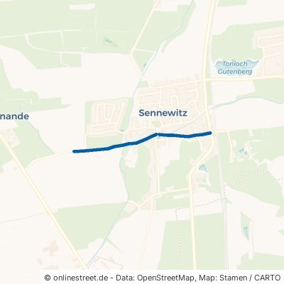 Karl-Liebknecht-Straße Petersberg Sennewitz 